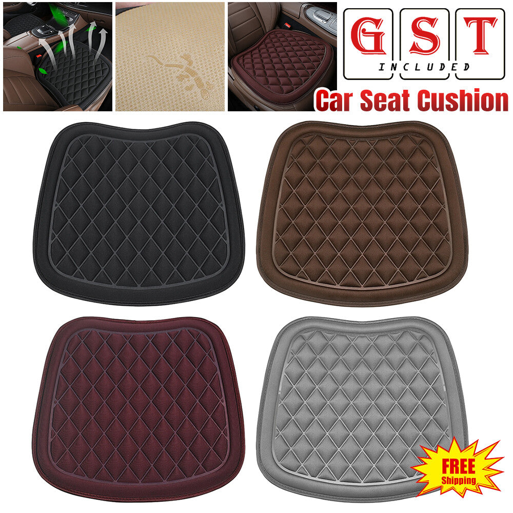 Car Seat Cushion Memory Foam Car Driver Office Chair Seat Pad Non-slip Rubber AU – Compatible with Seat