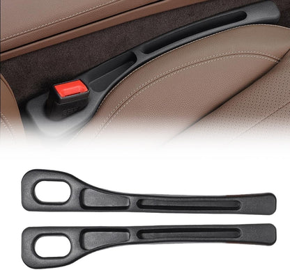 2X Black Car Seat Gap Strip Crevice Organizer Storage Filler Compatible with Toyota RAV4