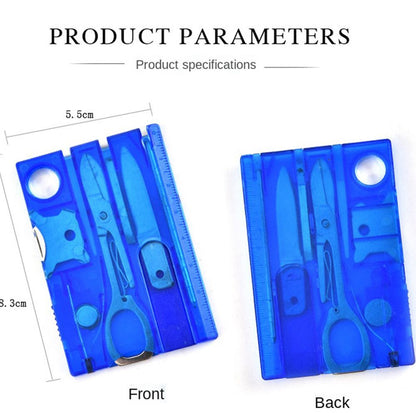 Knife-EDC Tool Gear Multi Tool Card Card Multi Tool 12 In 1 Pocket Credit Card