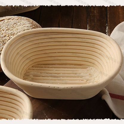 Proofing Basket Round Oval Baking Dough Basket Rattan Sourdough Banneton Bread