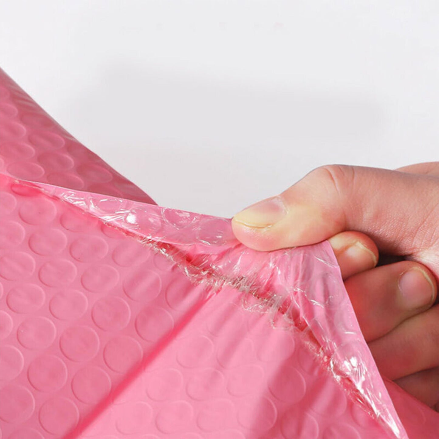 50Pcs Bubble Mailers Padded Envelopes Lined Poly Mailer Self Seal Pink 3 Size AU