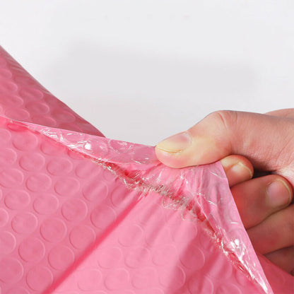 50Pcs Bubble Mailers Padded Envelopes Lined Poly Mailer Self Seal Pink 3 Size AU