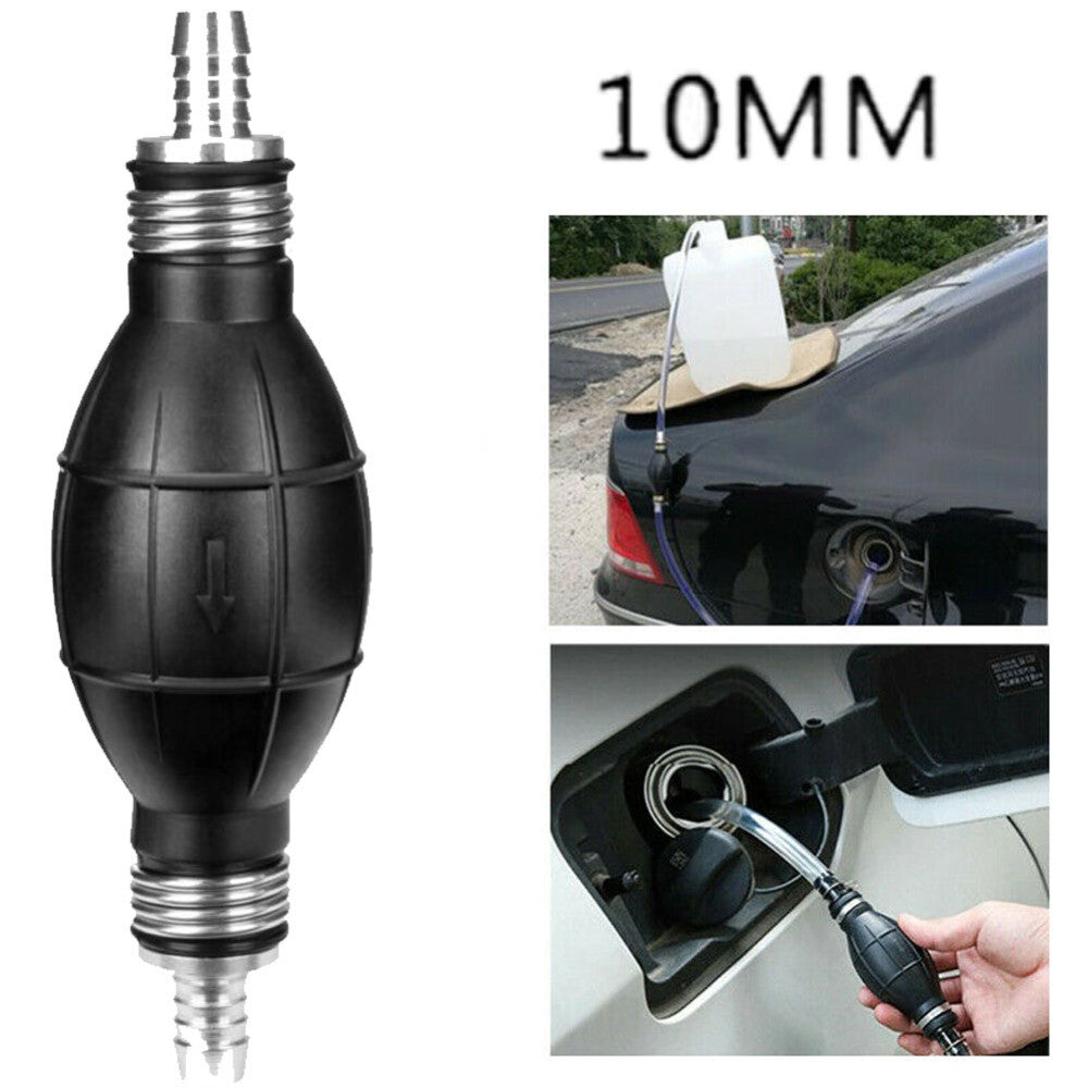 10mm Fuel Primer Bulb Hand Pumps Diesel Petrol Priming Non Return Valve Car Boat