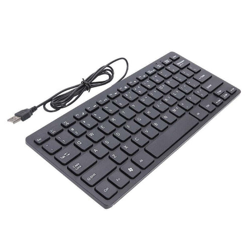 Mini Keyboard Mini Keyboard USB Wired Waterproof Multimedia Kaypad Portable Laptop Accessories K1000 USB Keyboard Wired Keyboard