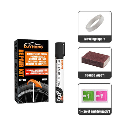 Scratch Repair Car Rim Scratch Repair Kit Paint Repair  Alloy Wheel