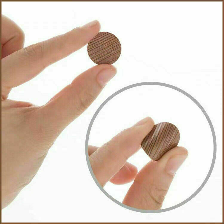 54 X Self Adhesive Decorative Screw Cover Caps Holes Cams Furniture Kitchen 20mm
