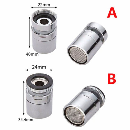 Kitchen Faucet Aerator Sink Tap Head Rotatable Filter Nozzle 360° Swivel Copper