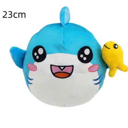 Lankybox Foxy Boxy Ghosty Rocky Baby Shark Lankybot Soft Stuffed Plush Doll Toy
