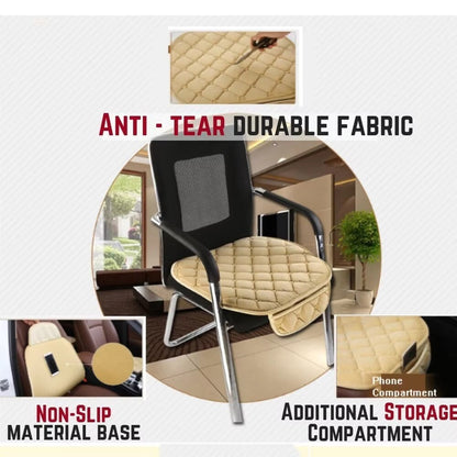 Anti-slip Car Seat Cover Keep Warm Auto Protector Mat Pad Winter – Compatible with Seat