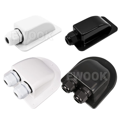 Caravan Solar Car Junction Box Camper Roof Wire Cable Entry Gland Box Waterproof