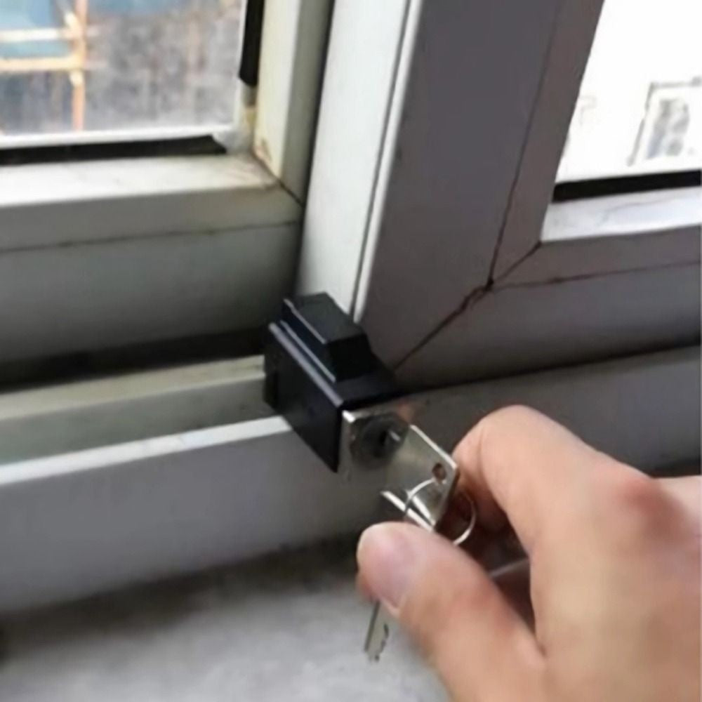 Sliding Security Window Locks With Key Sliding Door Clips  Window