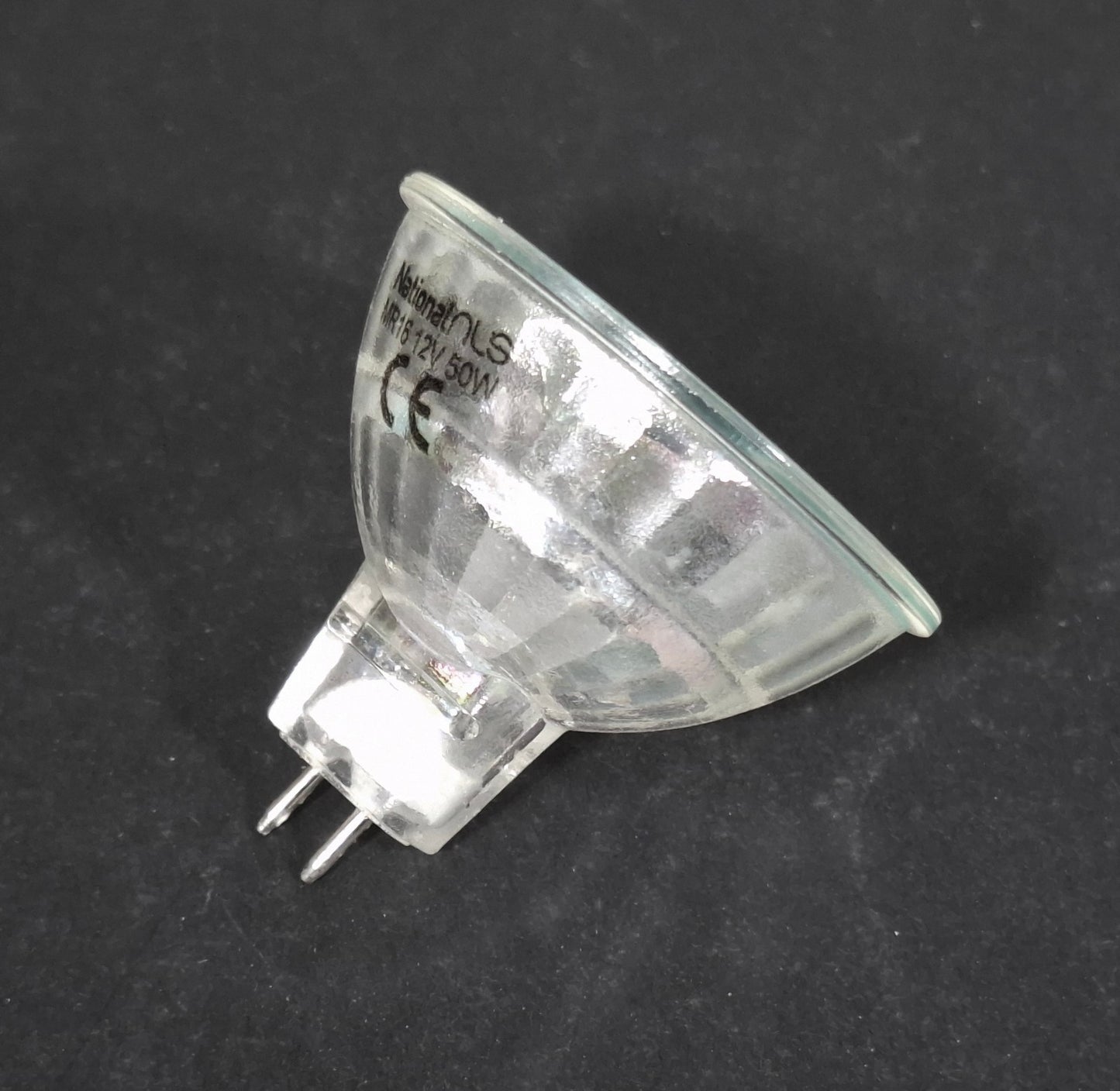 10 x 12V 50W MR16 Halogen Light Lamp Globes Bulb with Glass Cover Gu5.3 Dimmable
