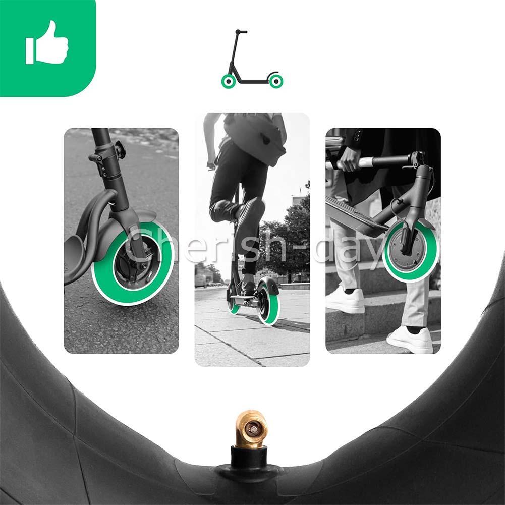 2Pcs Black Inner Tube 10x2.5 80/65-6 255X80 For 10'' Inch Electric Scooter Tyre