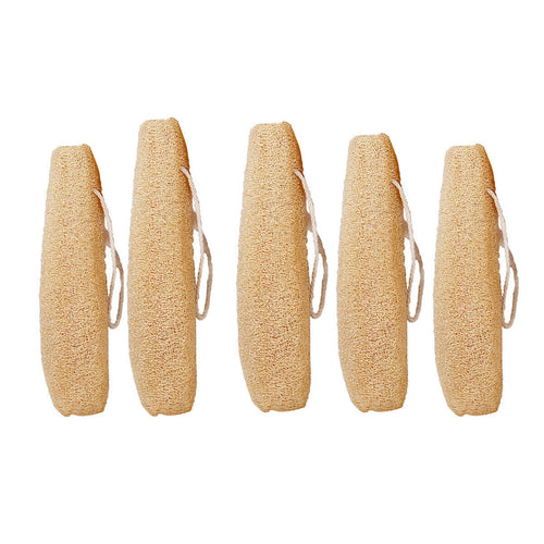 5Pcs Natural Loofah Luffa Loofa Exfoliating Shower Sponge Body Bath Scrubbers AU