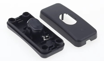 5 x 12V INLINE ON / OFF BLACK ROCKER SWITCH LAMP SPOT LIGHT INLINE CARAVAN