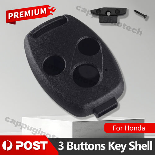 Compatible with Honda 3 Button Key Remote Case Shell Accord CRV Civic City Jazz Odyssey S200