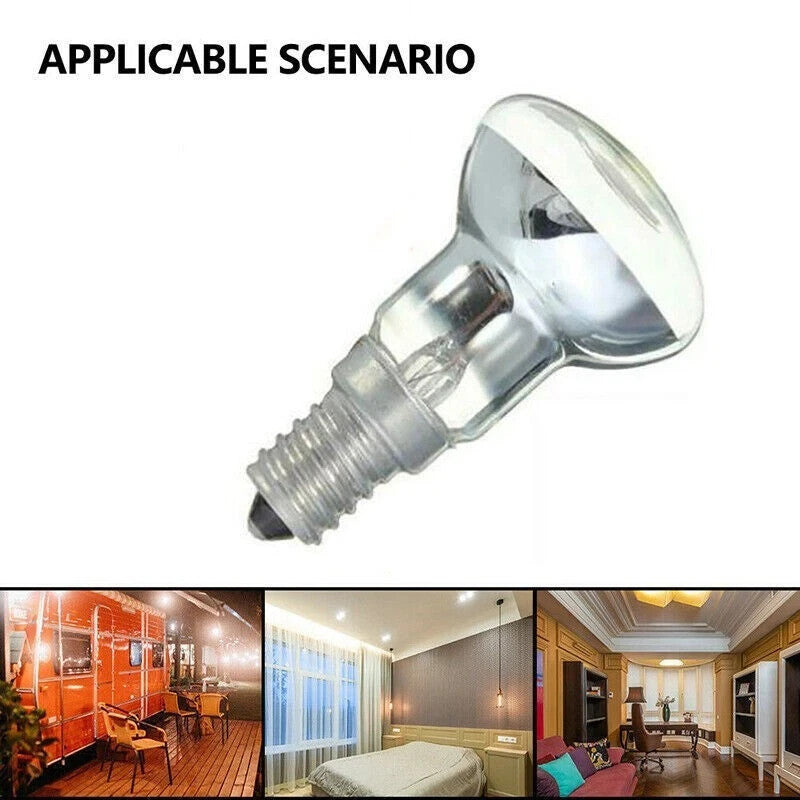 3/5PCS Replacement Lava Lamp E14 R39 30W Spotlight Screw in Light Bulb 240V