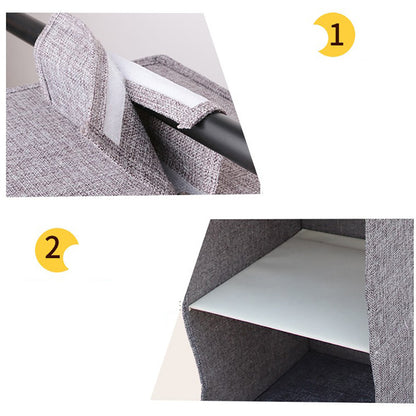 3/4/5 Layer Hanging Organiser Clothes Storage Wardrobe Garment Shelves Shoe Tidy