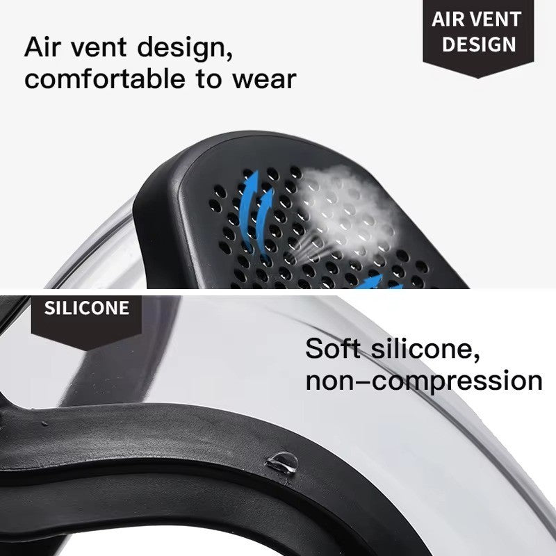 Head Cover Anti-fog Full Face Shield Super Protective Transparent Safety Mask