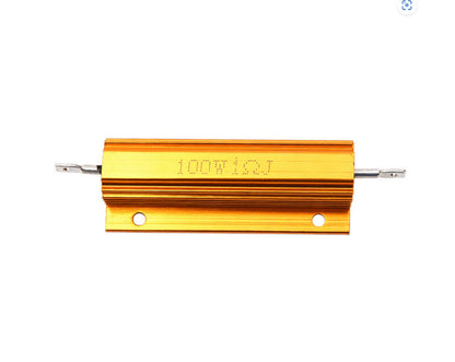 BULK 1R-100R OHM 100W Power Resistor Aluminum Shell Case Wirewound Resistors
