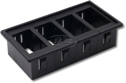 ROCKER SWITCH PANEL HOUSING - 12V~24V Carling/ARB/Narva Style Surround -4x4/Boat