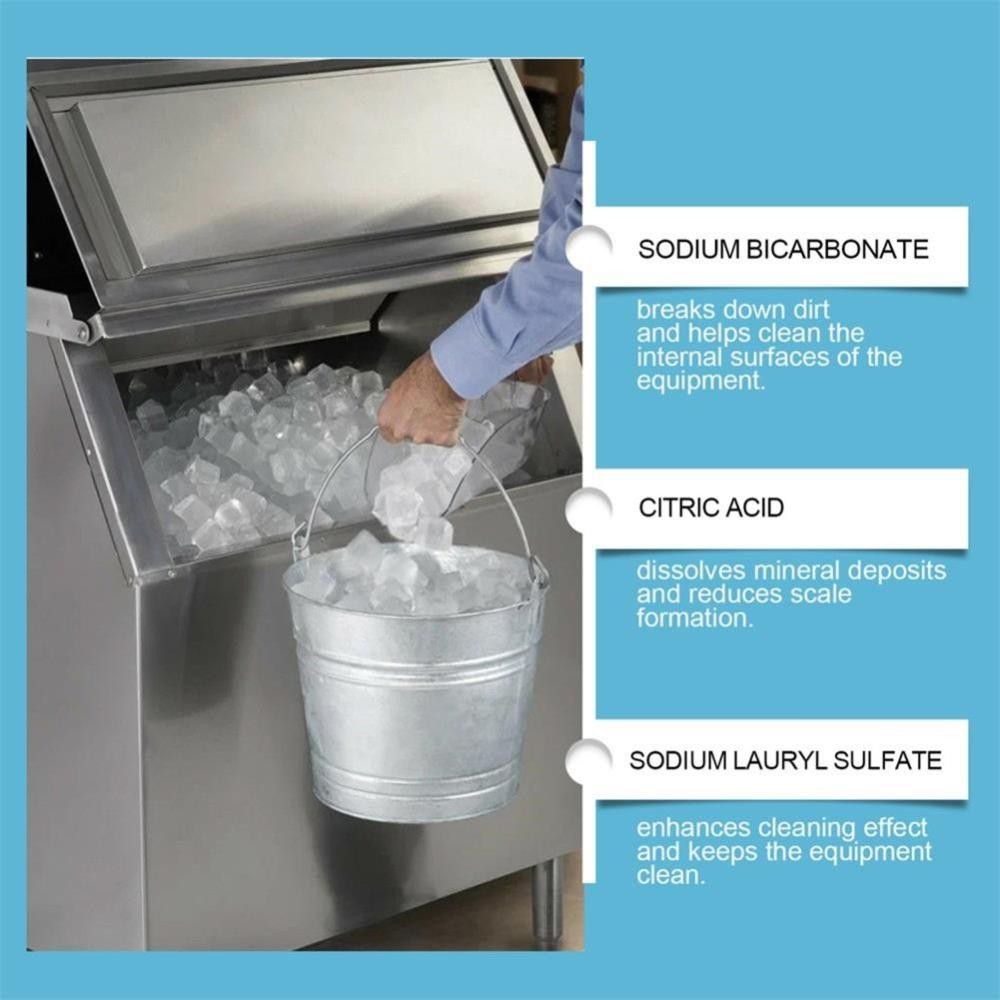 Ice Machine Cleaner Maker Descaler -12/24/36 Pieces Clean Tablets 2025 Cleaning