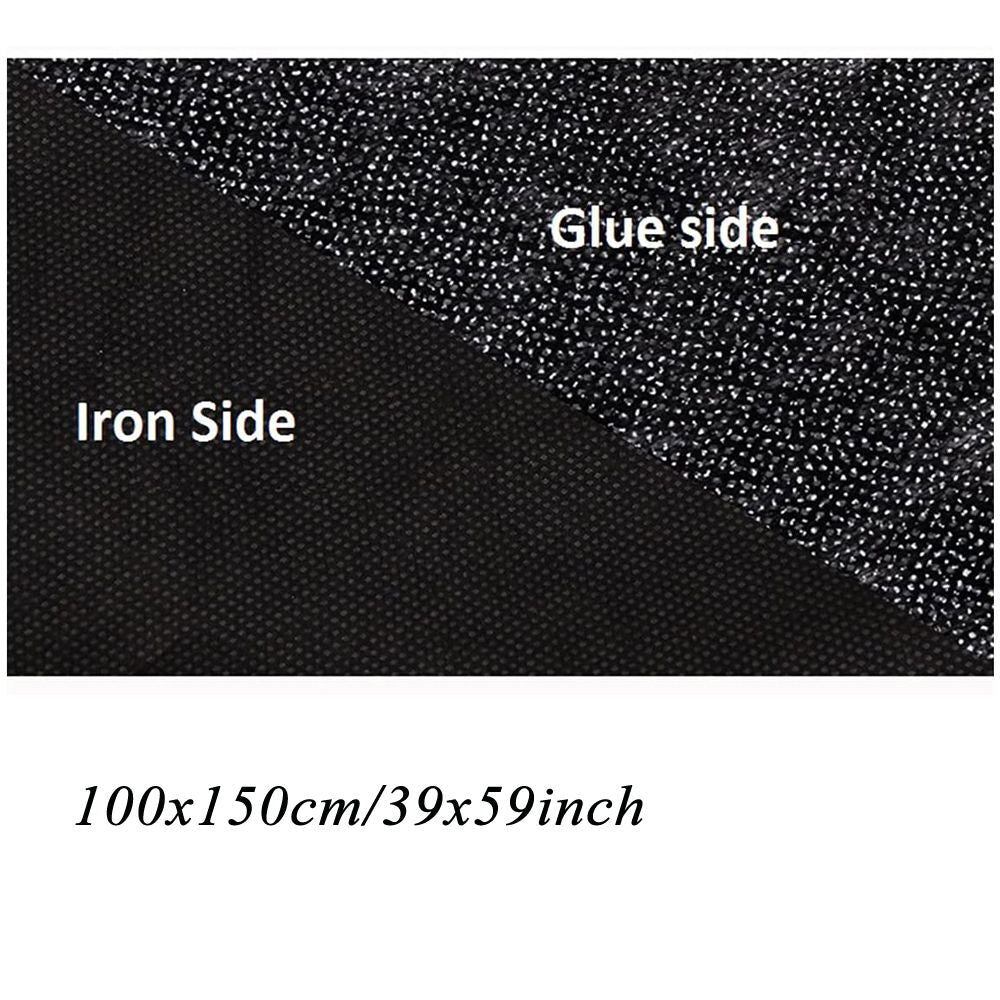 Fusible Sewing Fabric Adhesive Lining Sewing Interlining Iron-On Interlining