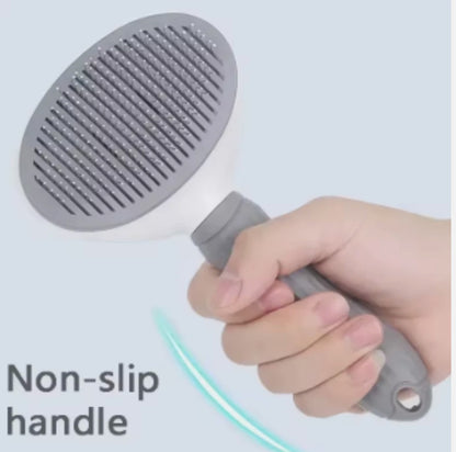Grooming Brush For Dog Cat Deshedding Tool Rake Comb Fur Remover Reduce Pet Hair