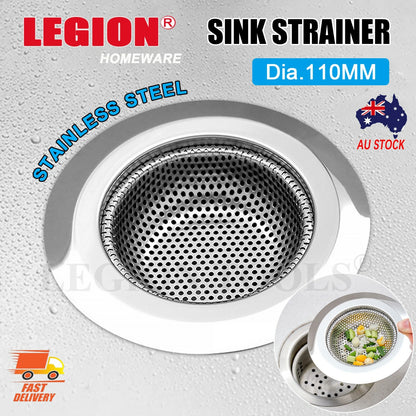 Stainless Steel Kitchen Bathroom Sink Strainer Waste Plug Filter Drain Stopper