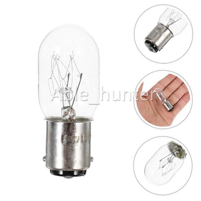 3x 15w Sewing Machine Bulb (Bayonet) - For Janome, Elna, Brother, Singer, Globe