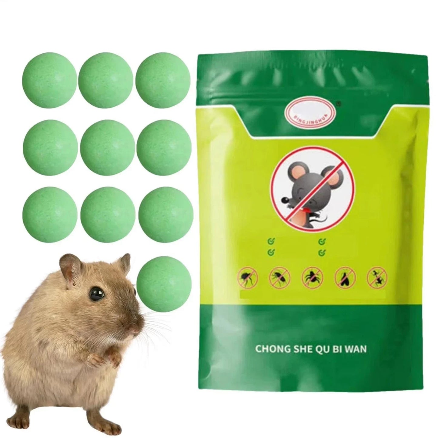 Mouse Mice Rodent Repellent Peppermint Balls To Repel Rats Deterrent 10PCS/bag
