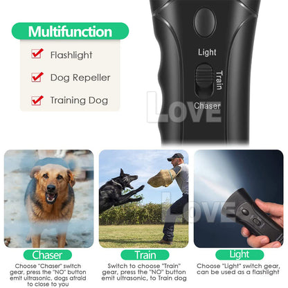 NEW Anti Bark Device Ultrasonic Dog Barking Control Stop Repeller Trainer Tool
