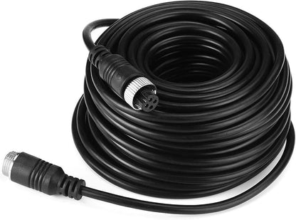 4 Pin Video Extension Cable Wire For Bus Truck Reversing Rear Camera 5 10 15 20m