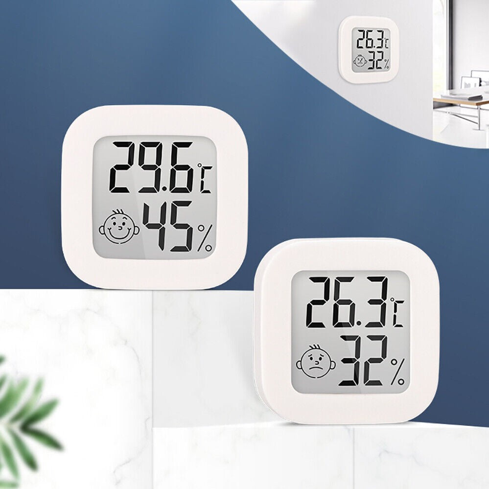 LCD Digital Room Thermometer Hygrometer For Indoor Temperature & Humidity Tester