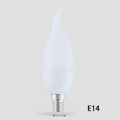 E14 E27 Candle Fire Light Bulb  Halloween Christmas Decoration