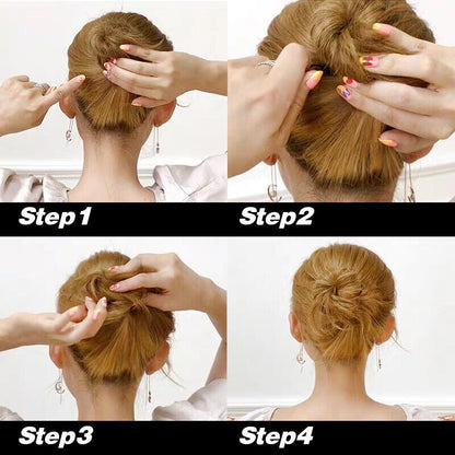 100Pcs 6cm U Shape Hair Pins Bobby Clip Style Bun Tool Womens Girls Accessory