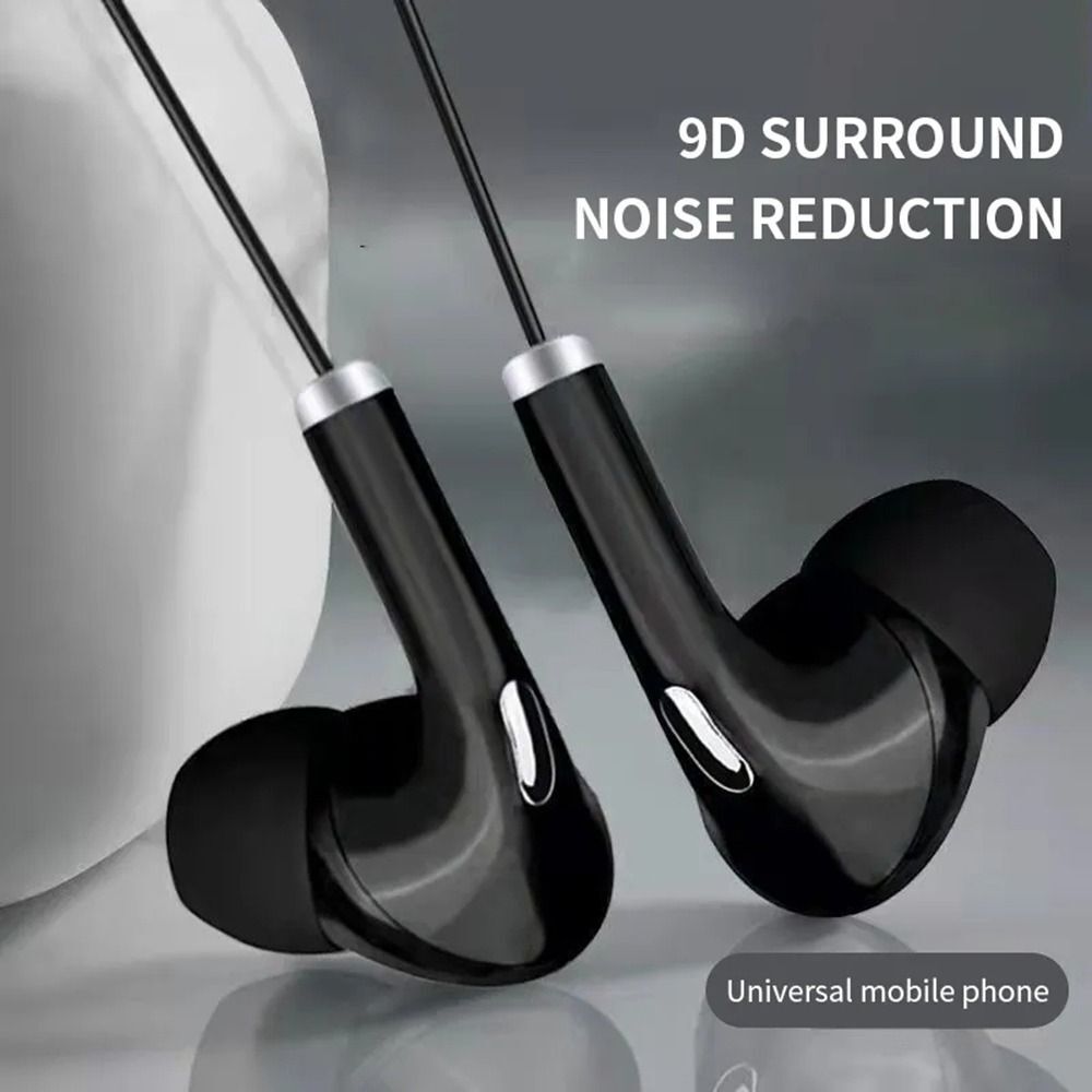 Stereo Wired Headset In Ear Headphones Portable Earbuds  For Mobile Phones
