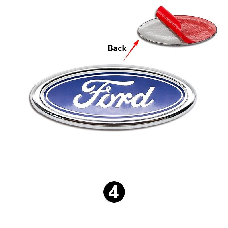 Ford Blue Oval Badge Emblem - 11.50cm*4.5cm for Ford Falcon Fairmont AU BA BF