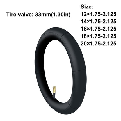 Rubber Road Bicycle Tire 12-20inch Rubber Tube Tyre  Mountain Bike