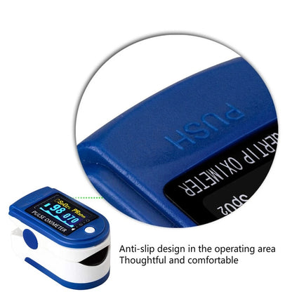 Professional Finger Pulse Oximeter Blood Oxygen Saturation Monitor Heart Rate AU