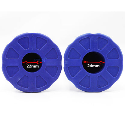 22MM HAND GRIPS YAMAHA FZR YZF PW TW WR YZ XT TTR 250/400/426/450 All Model Year – Compatible with YAMAHA