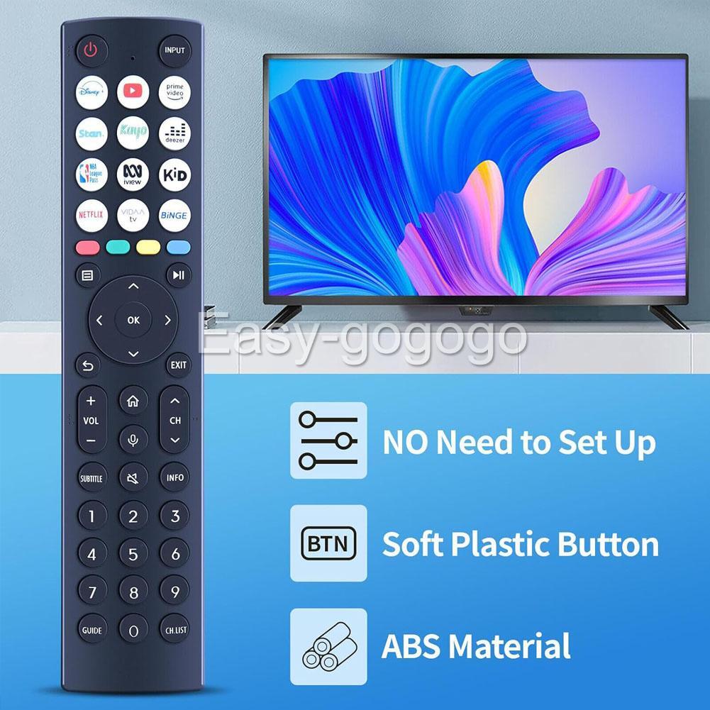 NEW ERF2R36H Replacement TV Remote Control for Hisense 4K UHD LED LCD Smart TV