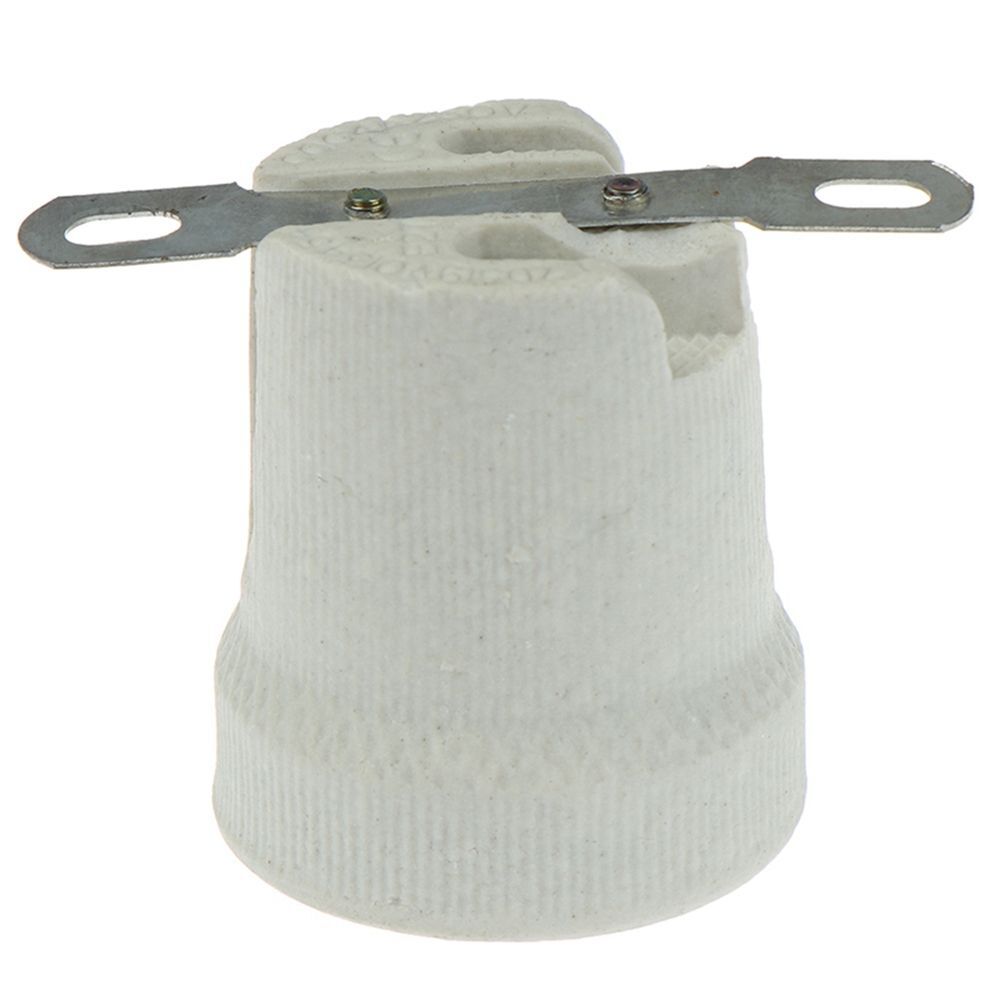 1pc Screw ES27 E27 Ceramic Porcelain Socket Bulb Holder for Heat Lamps Reptile