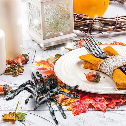 3/5PC Prank Spider Realistic Plastic Fake Insect Gag Joke Toy Halloween Props AU
