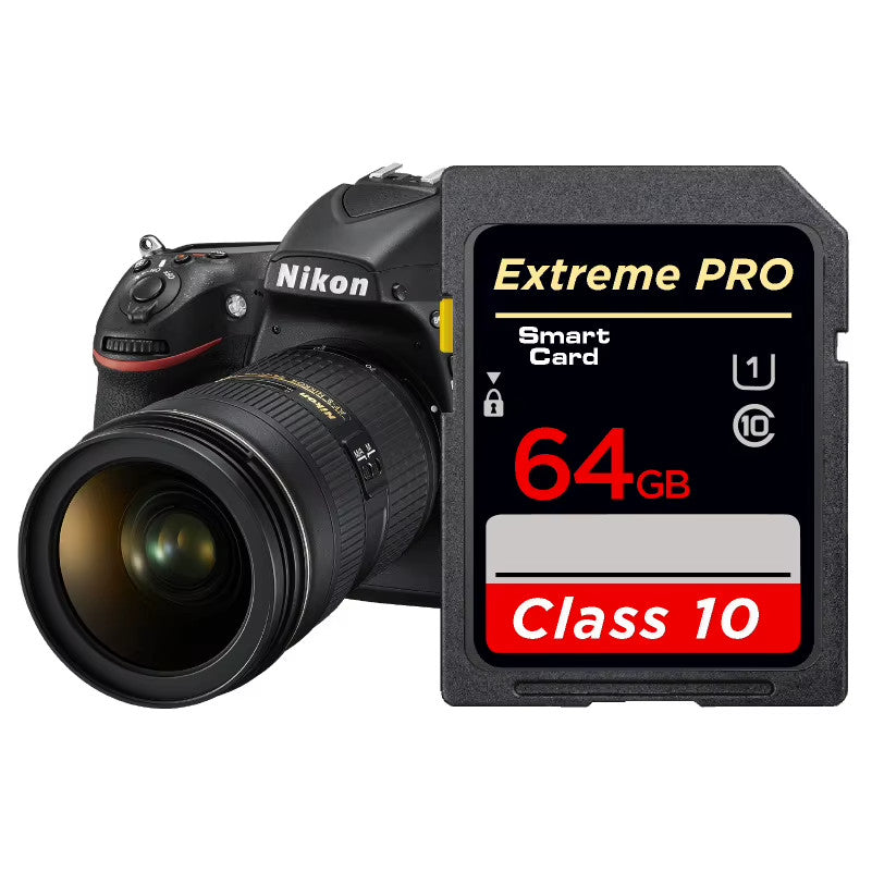 High Speed SD Memory Card Class 10 Flash Card 16GB 32GB 64GB 128GB