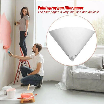Up to 100PCS Micron Paint Paper Strainers Sieve Filter Nylon Mesh Net Funnel AU