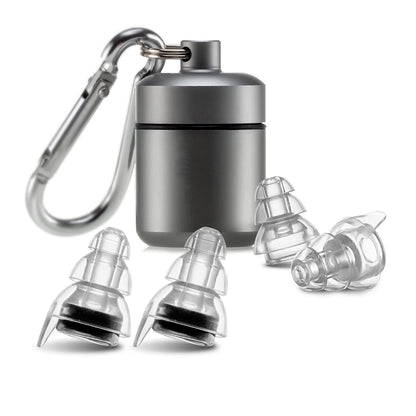 24dB High Fidelity Concert Earplugs Reusable Musicians Ear Plugs Music Festivals