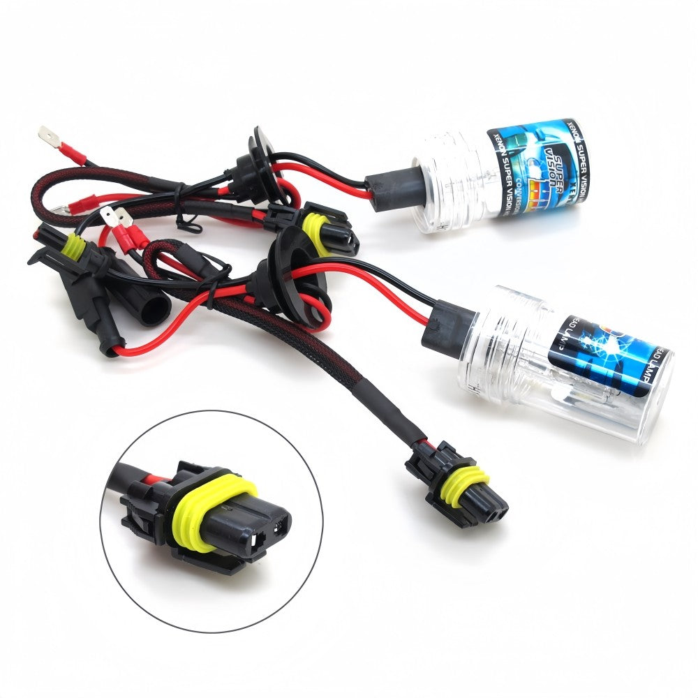 2 x H1 55W HID Globes HID XENON Bulb 3000K 4300K 5000K 6000K 8000K 10000K 12000K