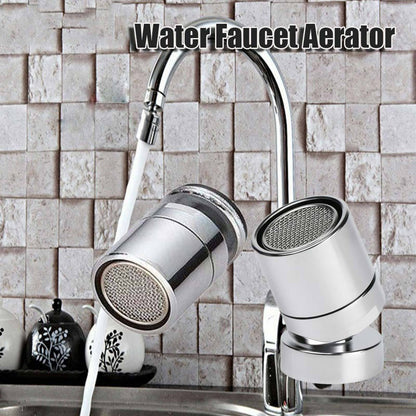 Kitchen Faucet Aerator Sink Tap Head Rotatable Filter Nozzle 360° Swivel Copper