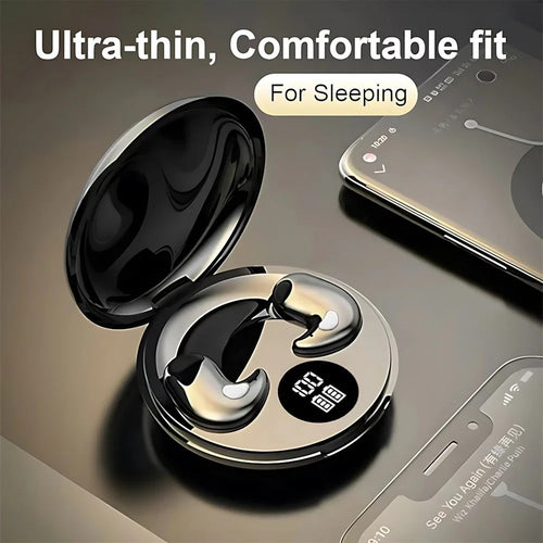 Visound Drift Earbuds, Invisible Sleep Wireless Earphone Light Noise Blocking AU